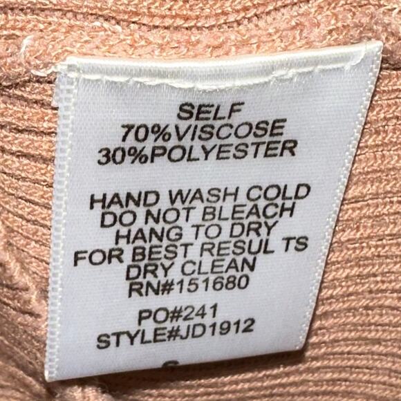 Storia Multi Color Striped Ribbed Bodycon Mini Dress Size Small - Picture 8 of 14